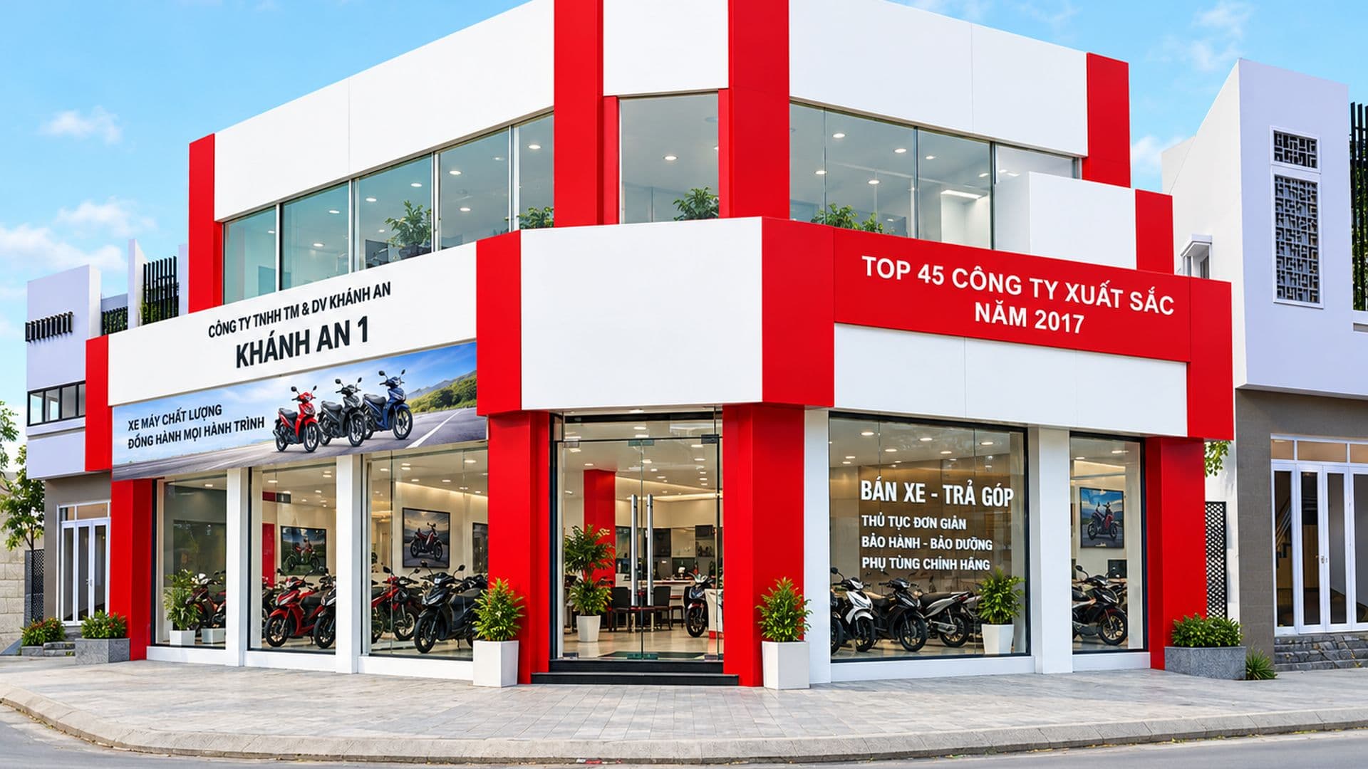 Cửa hàng HEAD Khánh An Hậu Nghĩa – bán xe, trả góp, bảo dưỡng