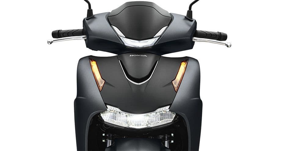 Cụm đèn trước và thiết kế phía trước mới của Honda SH160i
