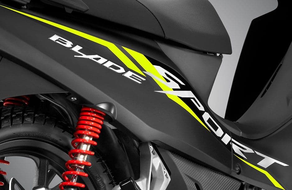 Tem SPORT mới trên Honda Blade phiên bản Thể thao