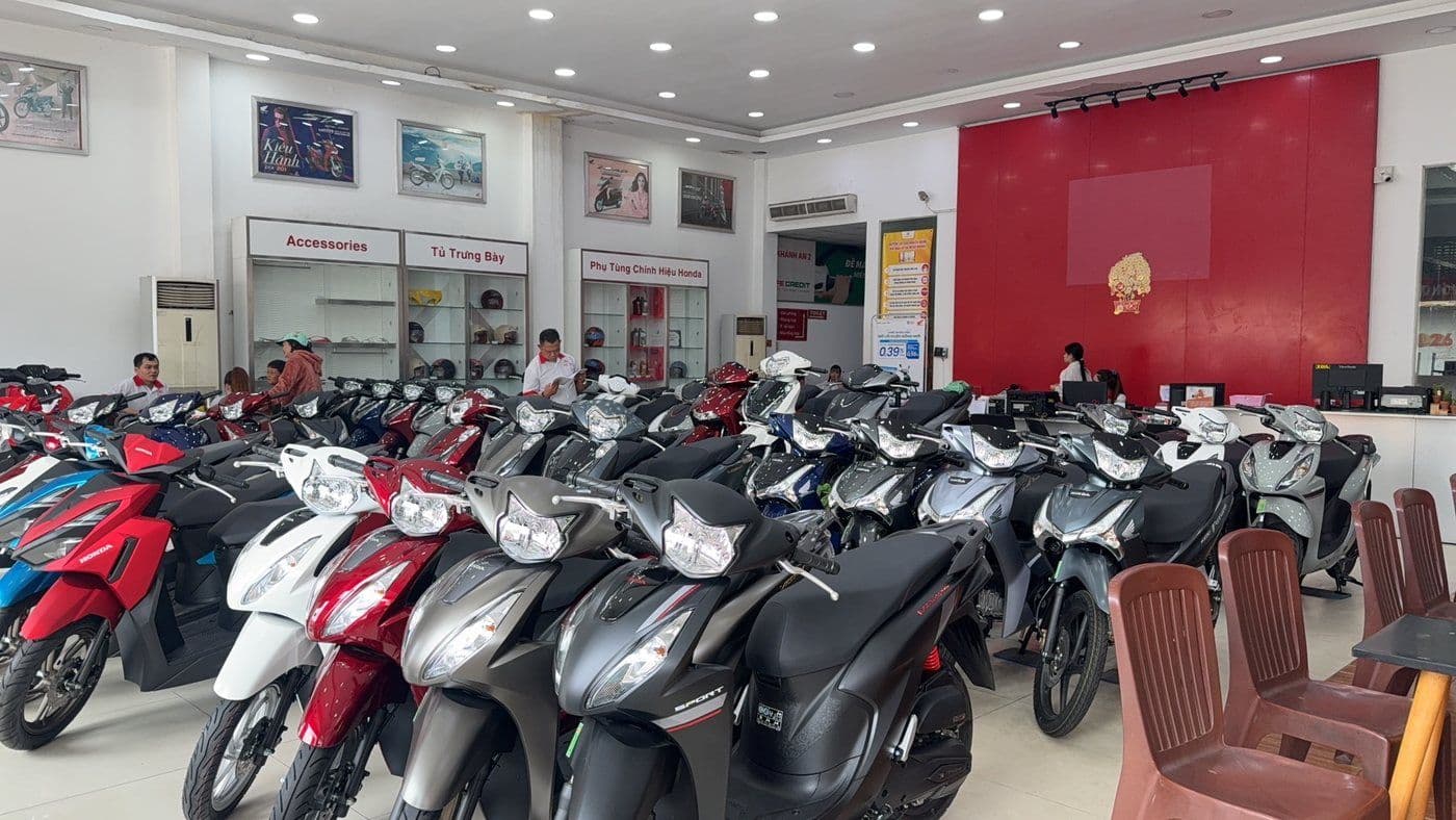 Các dòng xe Honda hỗ trợ mua trả góp tại HEAD Khánh An