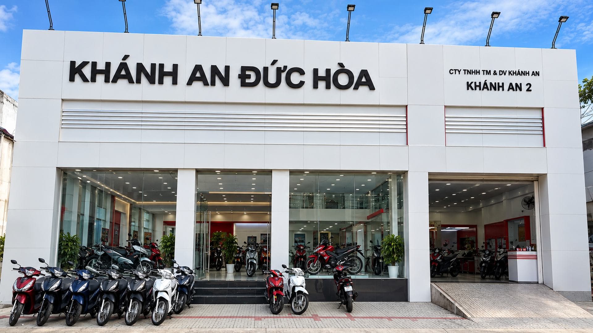 Cửa hàng Xe máy Khánh An Đức Hòa, Khu vực 3, Đức Hòa