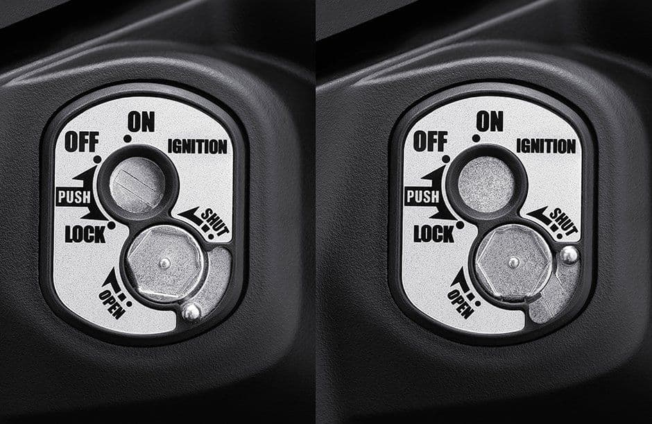 Ổ khóa đa năng 3 trong 1 trên Honda Wave Alpha