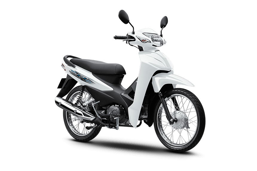 Honda Wave Alpha 110 màu trắng