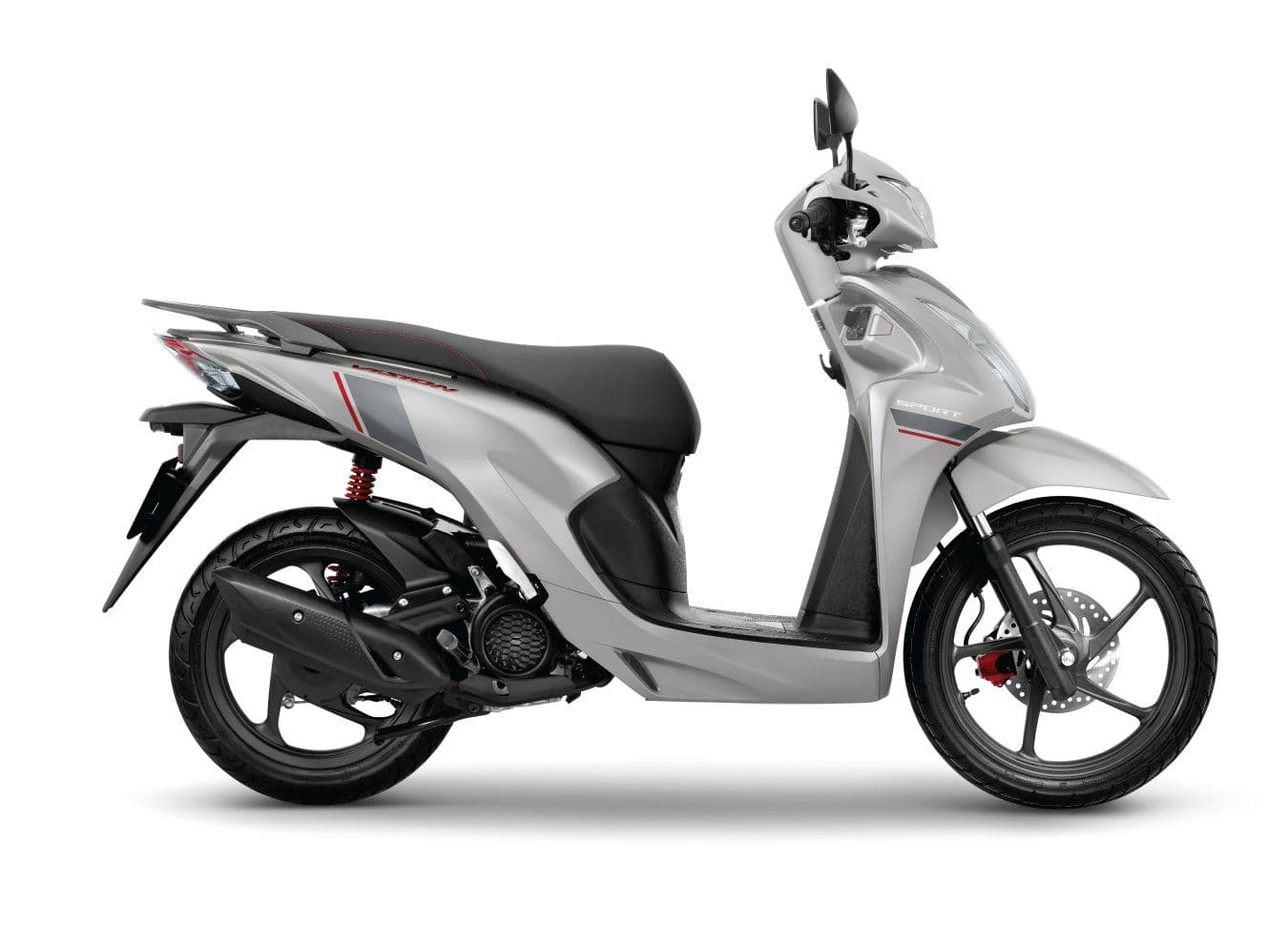 Honda Vision màu Bạc Nhám tại HEAD Khánh An