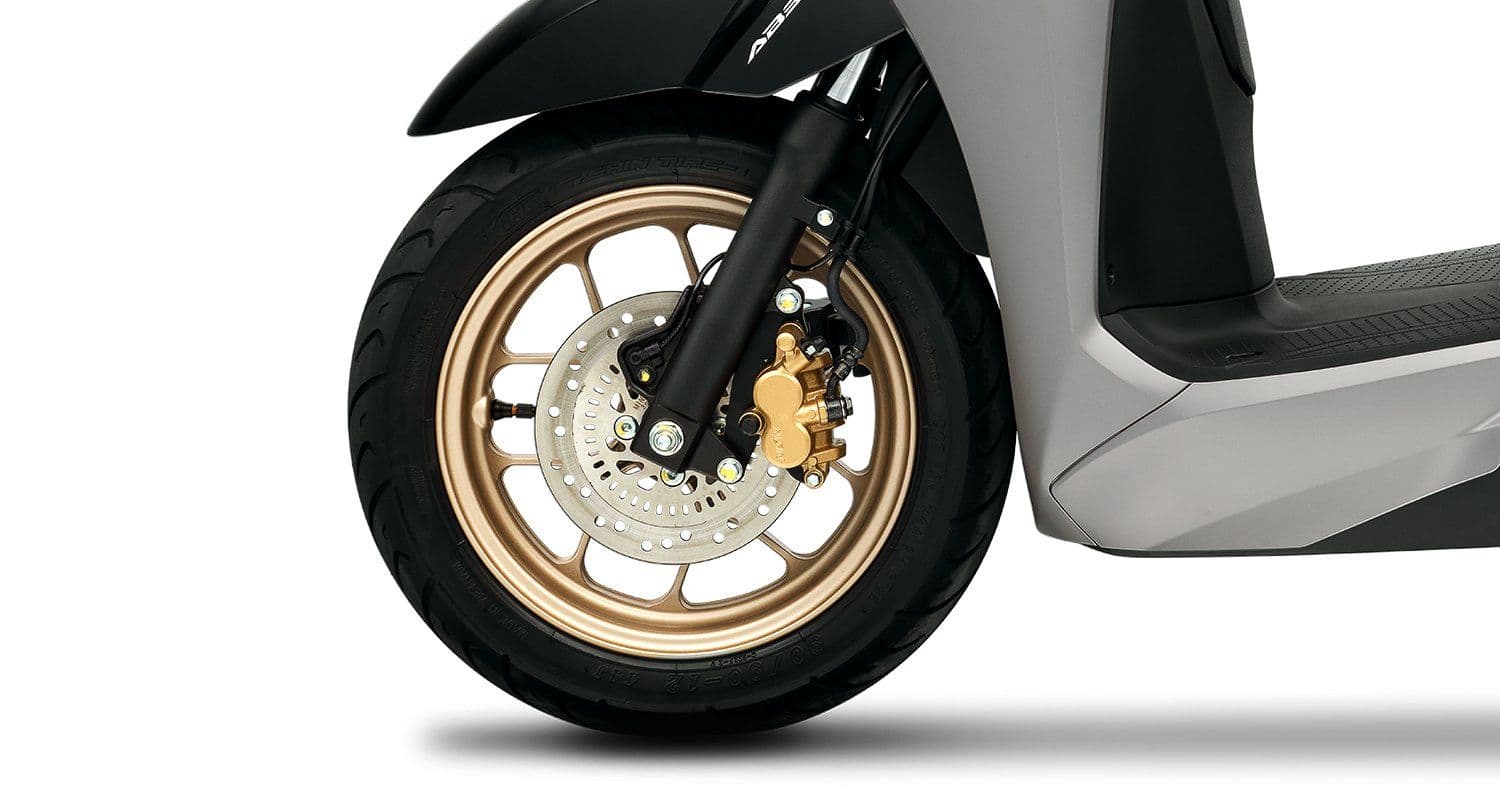 Phanh ABS bánh trước trên Honda LEAD phiên bản Đặc biệt