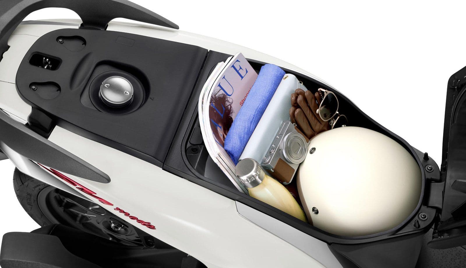 Hộc đựng đồ dưới yên 18,5 lít trên Honda Sh mode 125